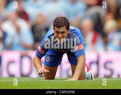 EDEN HAZARD CHELSEA FC VILLA PARK BIRMINGHAM ENGLAND 12 August 2012 Stock Photo