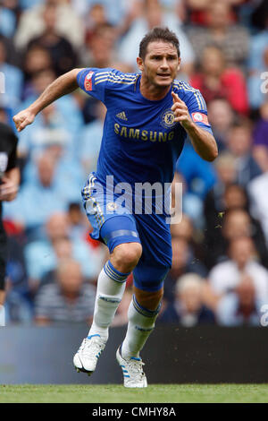 FRANK LAMPARD CHELSEA FC VILLA PARK BIRMINGHAM ENGLAND 12 August 2012 Stock Photo