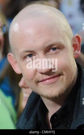 Isaac Slade on stage for NBC Today Show Concert with The Fray, Rockefeller Plaza, New York, NY August 13, 2012. Photo By: Kristin Callahan/Everett Collection Stock Photo