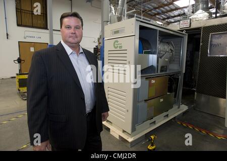 July 31, 2012 - Los Angeles, California (CA, United States - Darren Jamison, CEO of Capstone Turbine Corp. (Credit Image: © Ringo Chiu/ZUMAPRESS.com) Stock Photo