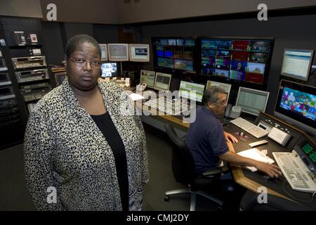 July 31, 2012 - Los Angeles, California (CA, United States - Sabrina Thomas, general manager, KLCS-TV  (Credit Image: © Ringo Chiu/ZUMAPRESS.com) Stock Photo