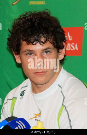 14th Aug 2012. CAPE TOWN, SOUTH AFRICA - AUGUST 14, Marcell Coetzee during the South African national rugby team press conference at Southern Sun, Cullinan Hotel on August 14, 2012 in Cape Town, South Africa Photo by Grant Pitcher / Gallo Images Stock Photo