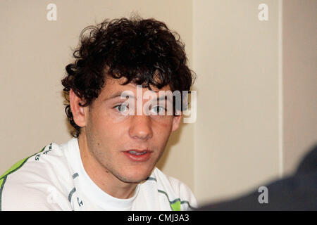 14th Aug 2012. CAPE TOWN, SOUTH AFRICA - AUGUST 14, Marcell Coetzee during the South African national rugby team press conference at Southern Sun, Cullinan Hotel on August 14, 2012 in Cape Town, South Africa Photo by Grant Pitcher / Gallo Images Stock Photo