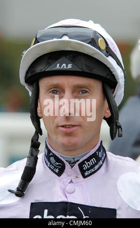 MARTIN DWYER JOCKEY BEVERLEY RACECOURSE BEVERLEY ENGLAND 15 August 2012 Stock Photo