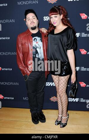 Destin Pfaff, Rachel Federoff at arrivals for 5th Annual Sunset Strip Music Festival Official VIP Party, SkyBar at Mondrian Los Angeles, Los Angeles, CA August 17, 2012. Photo By: Sara Cozolino/Everett Collection Stock Photo