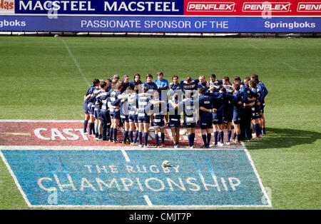 18.08.2012. Cape Town, South Africa. Castle Cup Rugby. South Africa versus Argentina at Newlands Stadium - Cape Town - South Africa. Stock Photo