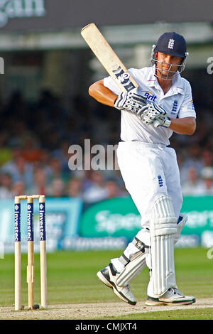 19/08/2012 London, England. England's Jonathan Trott during the third Investec cricket international test match between England and South Africa, played at the Lords Cricket Ground: Mandatory credit: Mitchell Gunn Stock Photo