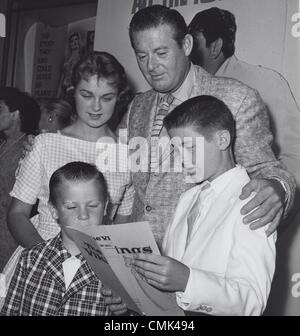 DON DEFORE with wife Marion Holmes at Melchior's wedding.Supplied by ...