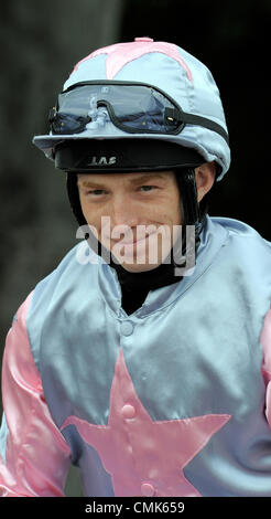 MICHAEL STAINTON JOCKEY RIPON RACECOURSE RION ENGLAND 18 August 2012 Stock Photo