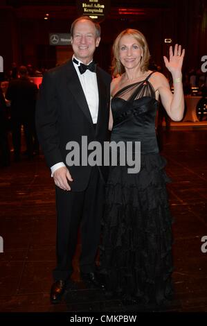 Berlin, Germany. 02nd Nov, 2013. Actor Uwe Kockisch and his wife ...