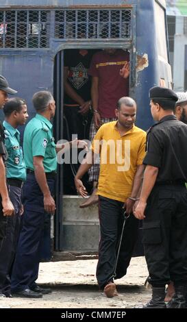 Handcuffed Soldier In Military Army Clothes. Prisoner Of War Or ...