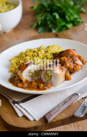 Chicken tagine Stock Photo