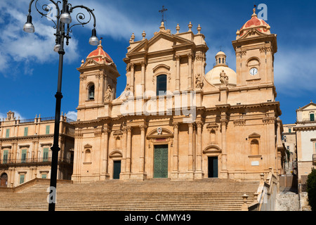 The Duomo, Noto, Sicily, Italy, Europe Stock Photo