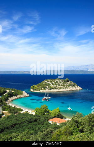 Divna bay, Peljesac peninsula, Croatia Stock Photo