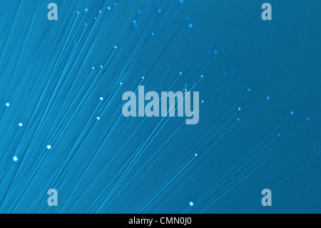 Fiber optic background. Stock Photo