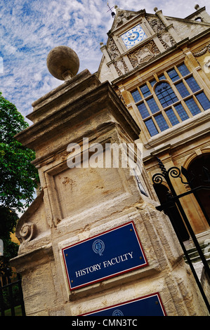 Oxford University, History Faculty, Oxford. United Kingdom, Stock Photo