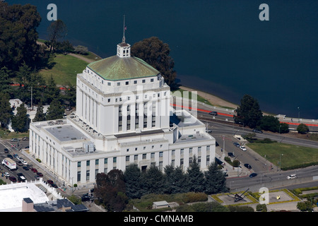 aerial photograph Alameda courthouse Oakland, California Stock Photo