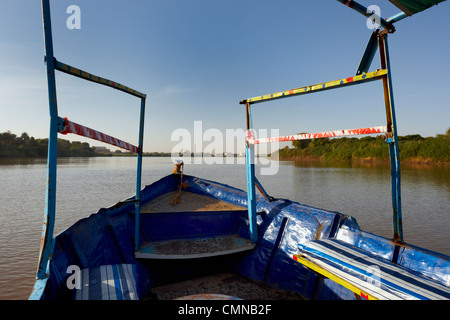 Blue Nile, Khartoum, Northern Sudan, Africa Stock Photo