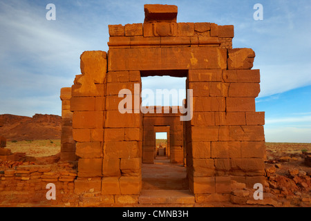 Temple of Amun, Naqa, Northern Sudan, Africa Stock Photo