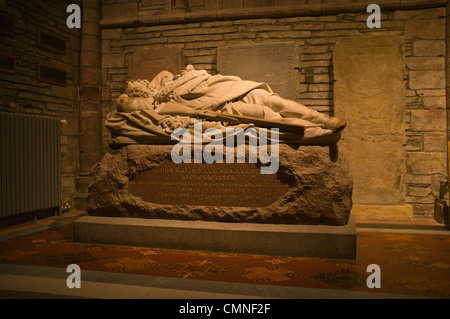 dh St Magnus Cathedral KIRKWALL ORKNEY John Raes Orcadian Arctic Explorer tomb inside cathedral grave dr rae explorers