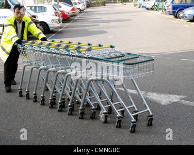 united kingdom west london acton morrisons supermarket in crown street Stock Photo