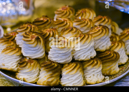 Oriental pastries International Tourism Show 2012 Paris Stock Photo