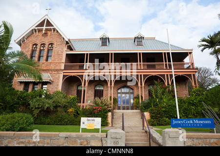 The James Cook Museum. The heritage building was built in 1889 as a ...