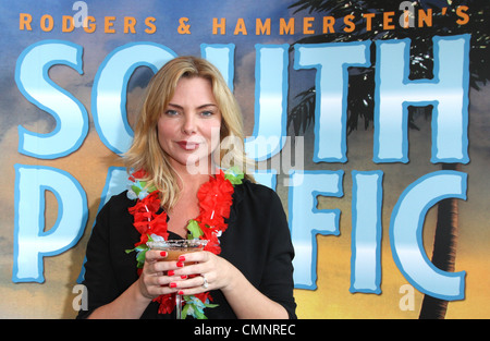 Samantha Womack at Press Launch and Photocall for 'South Pacific' at the Waterside Theatre, Aylesbury, Bucks Stock Photo