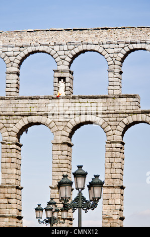 The aqueduct Segovia, Spain Stock Photo