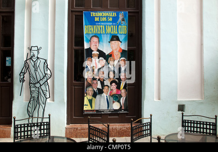 Buena Vista Social Club in Old Havana, Cuba Stock Photo