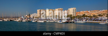 Estepona Port, Costa del Sol, Spain, Stock Photo