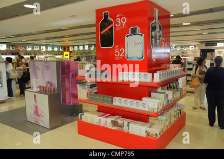 Santiago Chile,Comodoro Arturo Merino Benítez International Airport,SCL,passenger terminal,shopping shopper shoppers shop shops market markets marketp Stock Photo