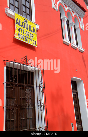 Lima Peru,Barranco District,Calle Colon,residential neighborhood,house home houses homes residence,facade,outside exterior,wrought iron window bars,do Stock Photo