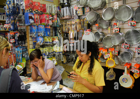 Lima Peru,Surquillo,Mercado de Surquillo,flea market,stall,shopping shopper shoppers shop shops market markets marketplace buying selling,retail store Stock Photo