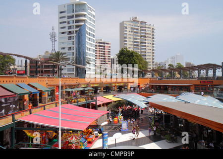 Lima Peru,Miraflores,Malecon de la Reserva,Larcomar,shopping shopper shoppers shop shops market markets marketplace buying selling,retail store stores Stock Photo