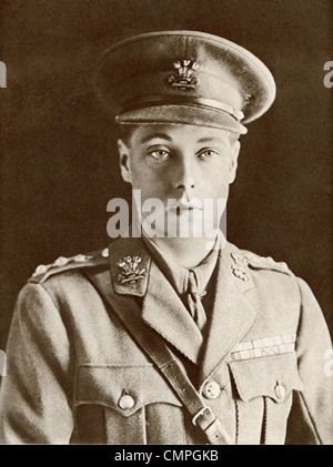 The Prince of Wales, later Edward VIII, seen here in 1915. Stock Photo