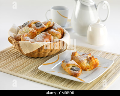 flan,pie Stock Photo
