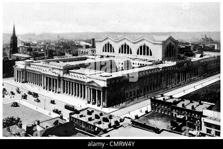 1918 Pennsylvania Station New York City Stock Photo