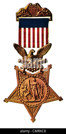 1919 Old Medal of Honor Stock Photo
