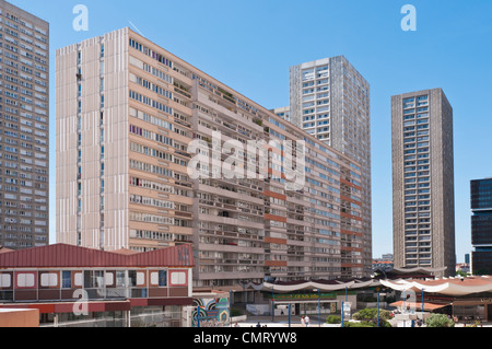 Olympiades Architecture, the Parisian Chinatown, Paris, France. Stock Photo