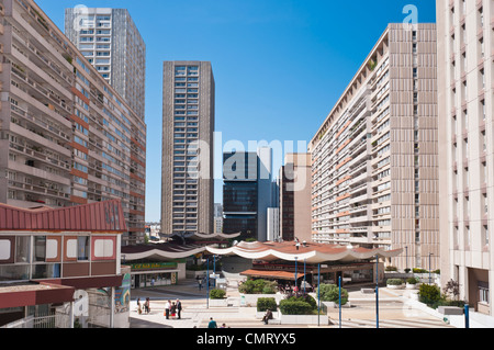 Olympiades Architecture, the Parisian Chinatown, Paris, France. Stock Photo