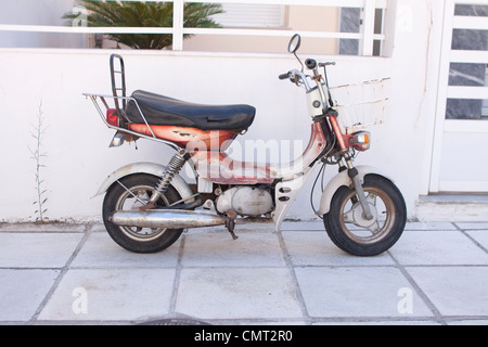 old moped bike