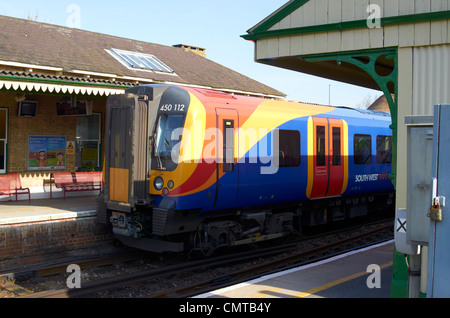 South West Trains (SWT) 450 class electric multiple unit at Alton ...