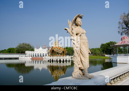 Thailand, Bangkok. Ayutthaya Province. Bang Pa-in Palace (aka Royal Summer Palace). Stock Photo