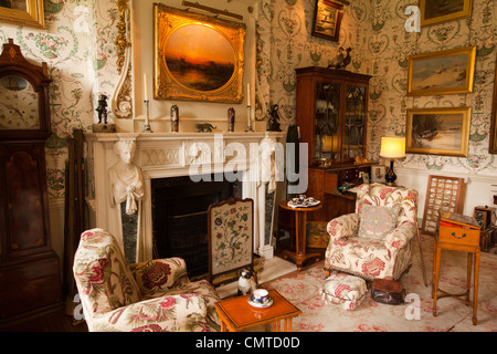 UK, England, Bedfordshire, Woburn Abbey interior, the Flying Duchess’ Room Stock Photo