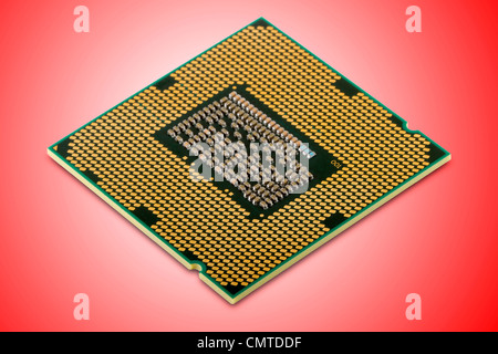 Central processor unit Stock Photo