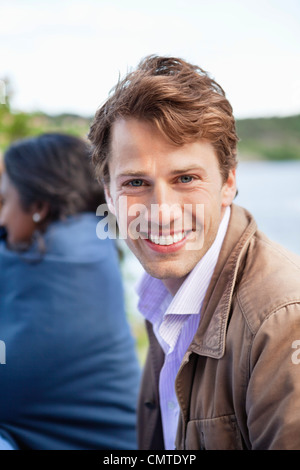 Happy young man Stock Photo