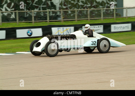 Goodwood festival of speed classic car racing Stock Photo