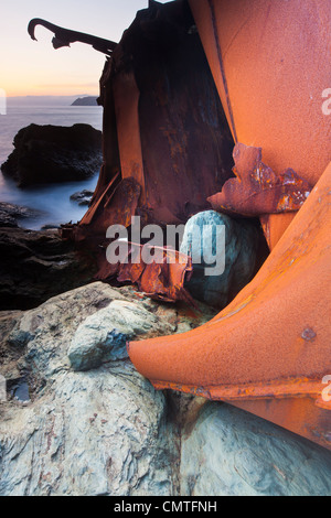 Prawl Point Wreck Rusting Remains of the wreck
