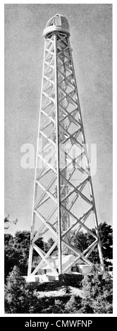 1925 Tower Telescope used at Mt Wilson Observatory Stock Photo